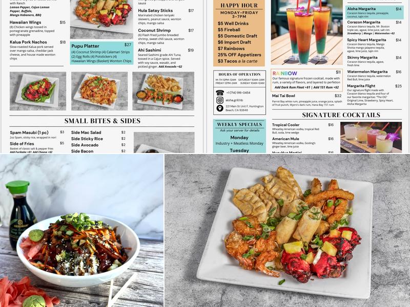 Aloha Grill Menu
