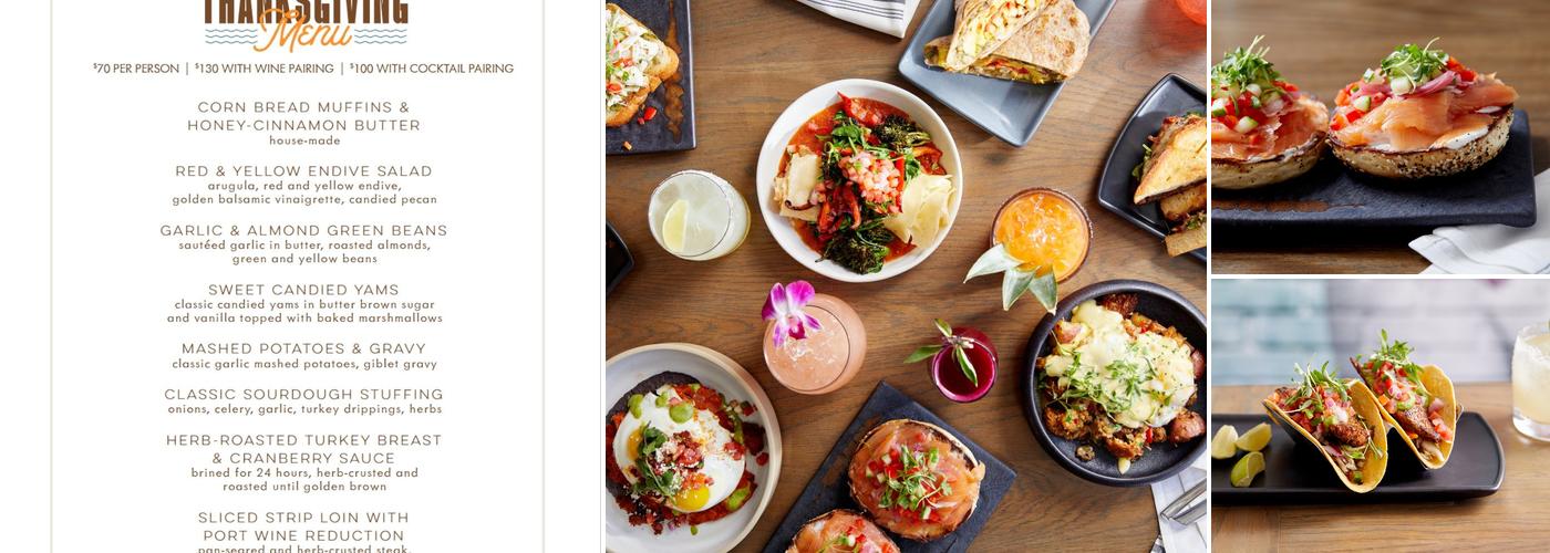 Pacific Hideaway Menu