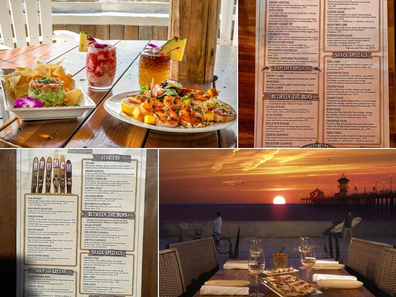 Sandy's Beach Shack Menu