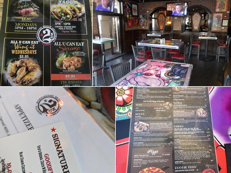 2nd Floor Menu