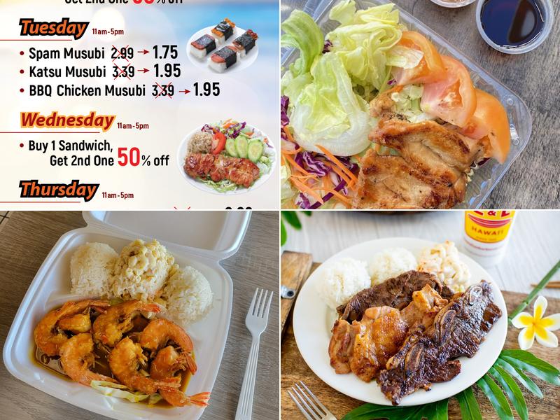 L&L HAWAIIAN BARBECUE Menu
