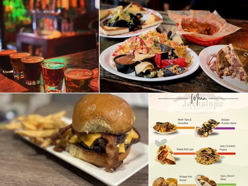 The Crafty Jackalope Menu