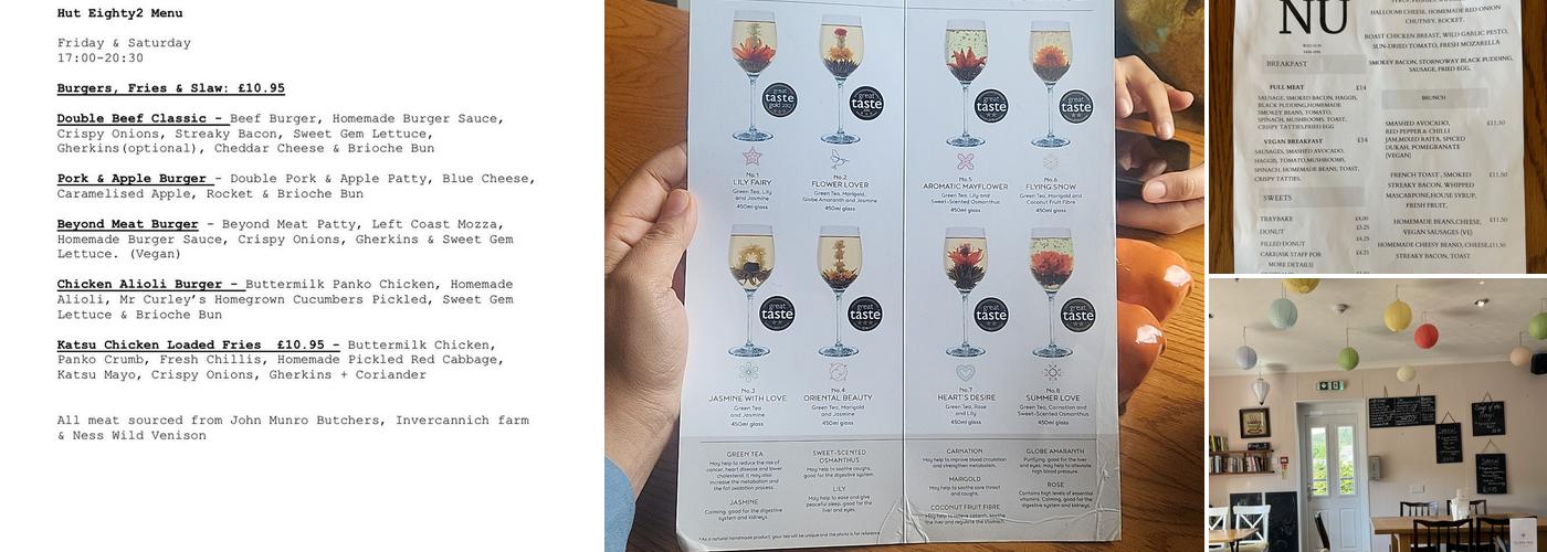 cafe 82 Menu