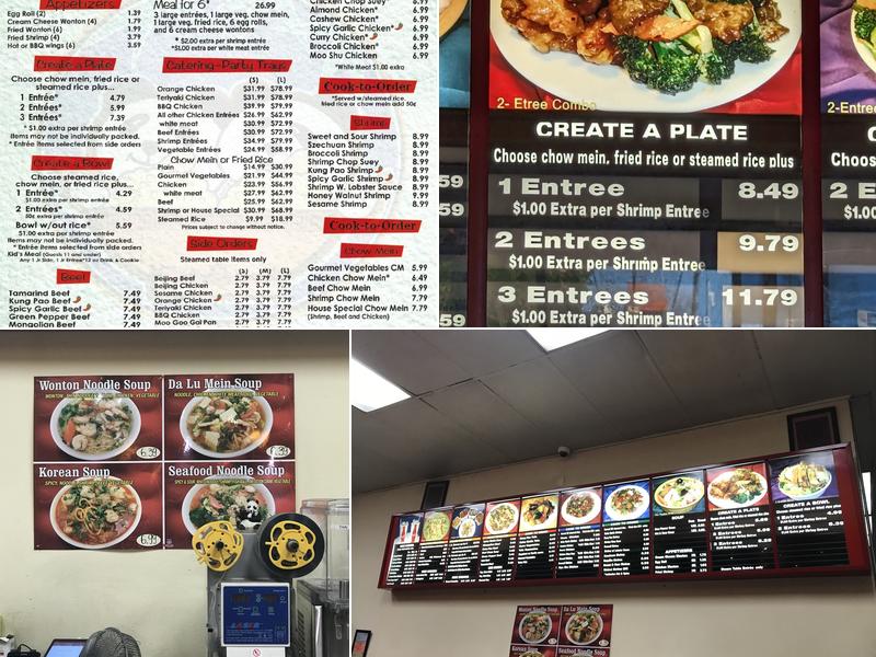 Twin Panda Bowl Menu