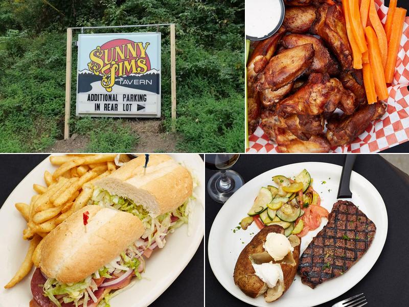 Sunny Jim's Tavern est 1934 Menu