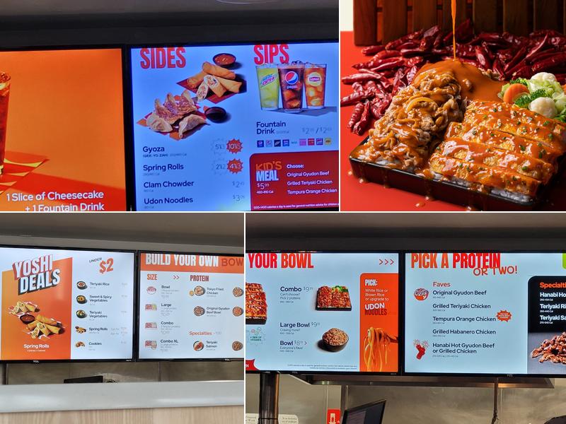 Yoshinoya Garden Grove Menu