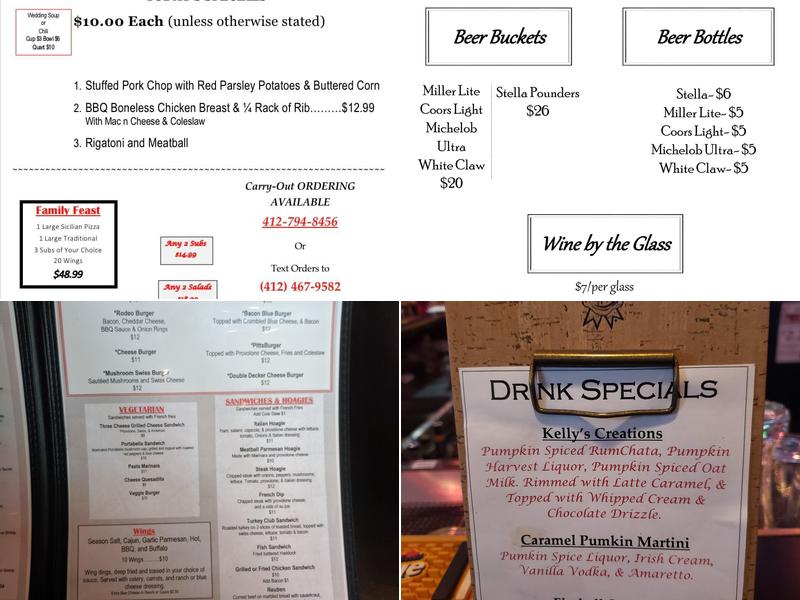 Route 28 Bar & Grill Menu