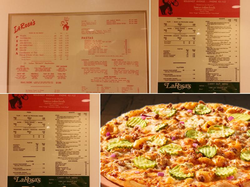 LaRosa's Pizza Mt. Orab Menu