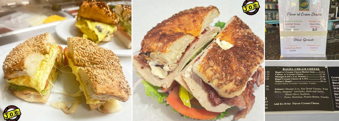 My Friend Joe Coffee Menu