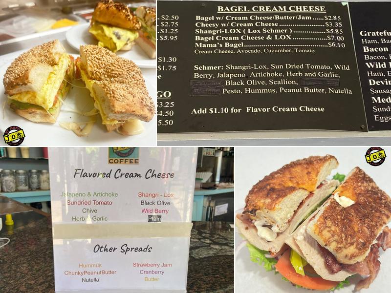 My Friend Joe Coffee Menu