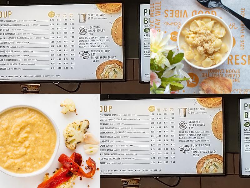 Zoup! Menu