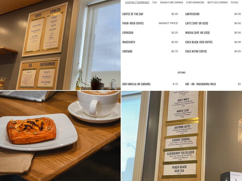 Deeper Roots Coffee Menu