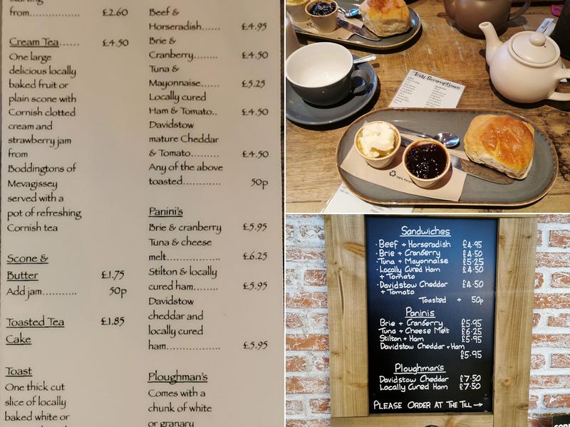 Truly Scrumptious of Looe Menu