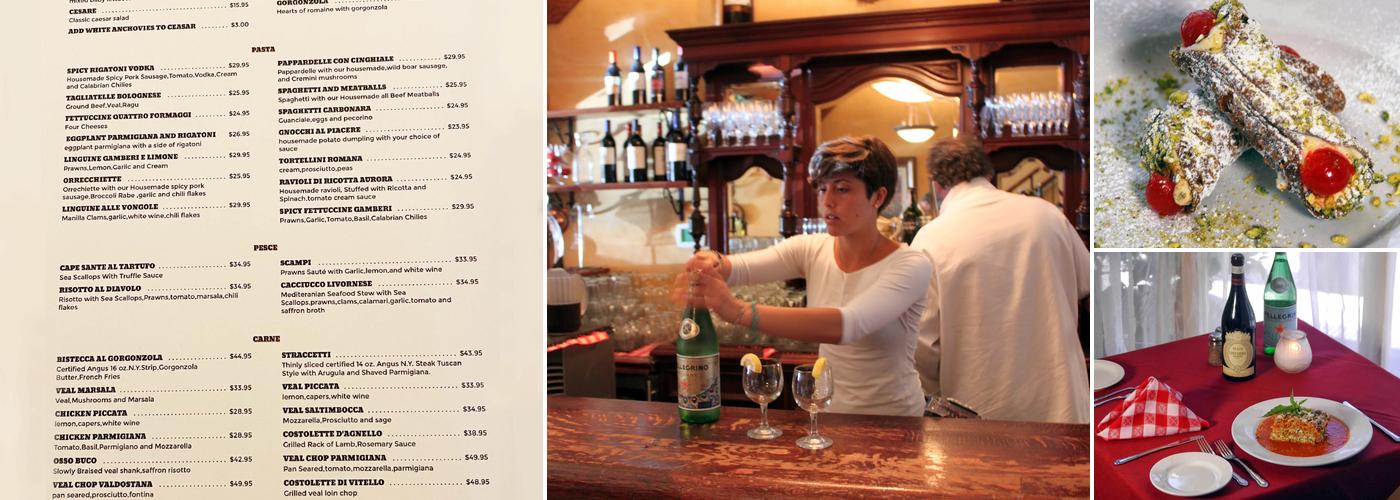 Lococo's Cucina Rustica Menu