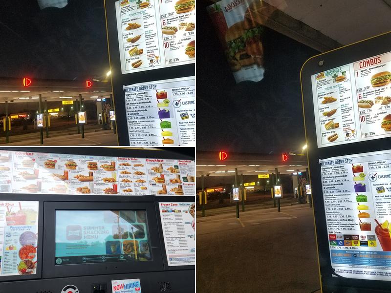 Sonic Drive-In Menu