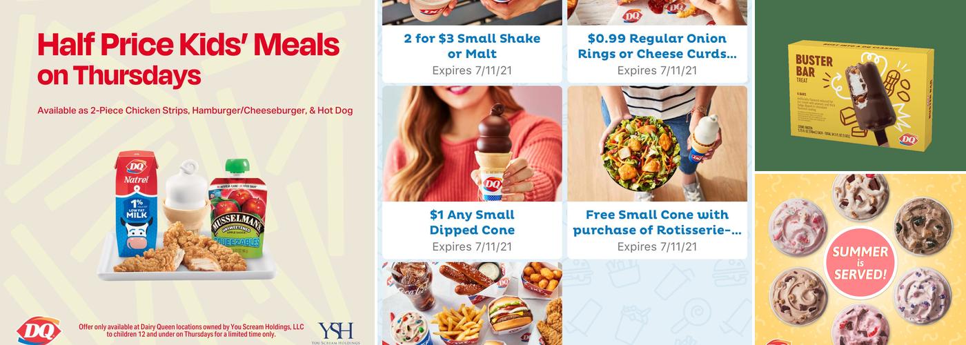 Dairy Queen Grill & Chill Menu