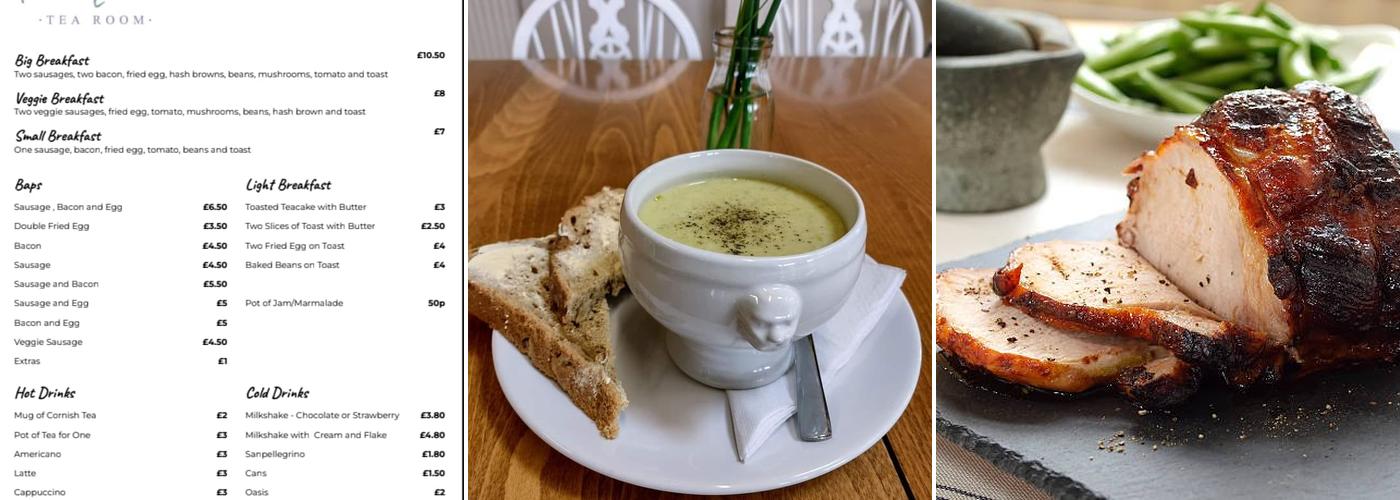 The Rec Tea Room Menu