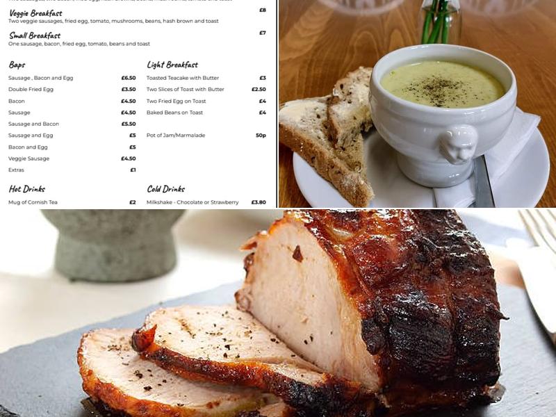 The Rec Tea Room Menu