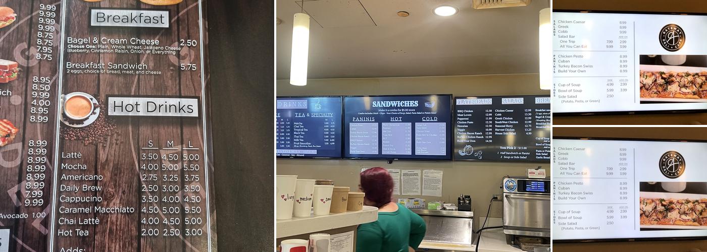 Gateway Deli & Cafe Menu