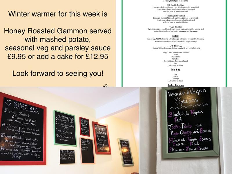 Coffee on the Square Menu