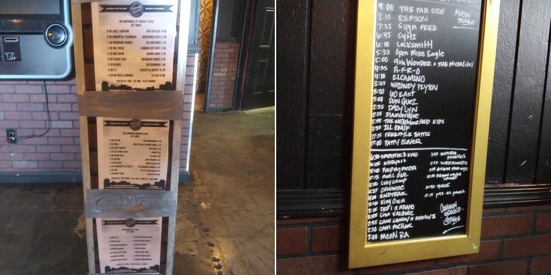 Firewater Bar Menu