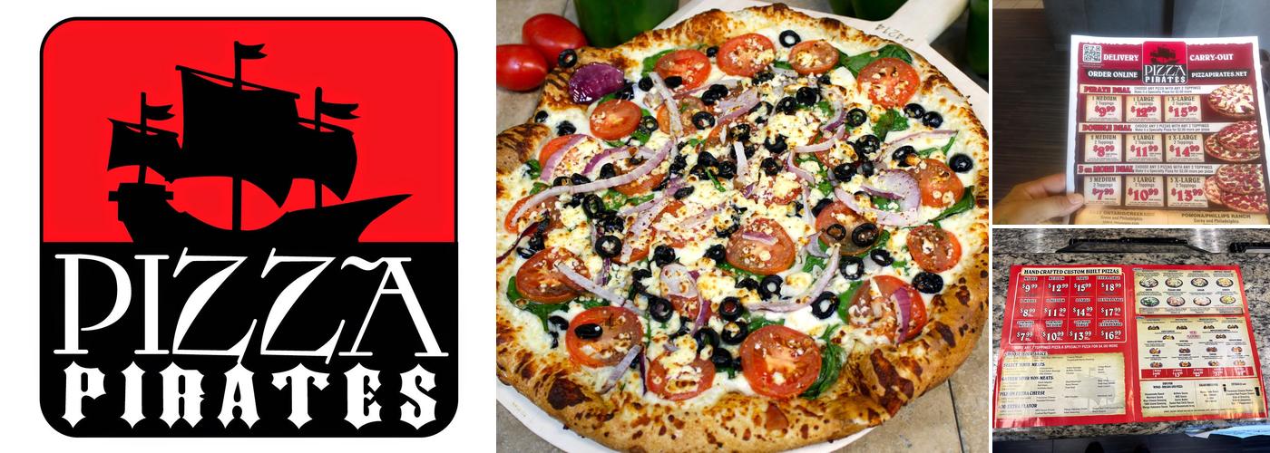 Pizza Pirates Menu