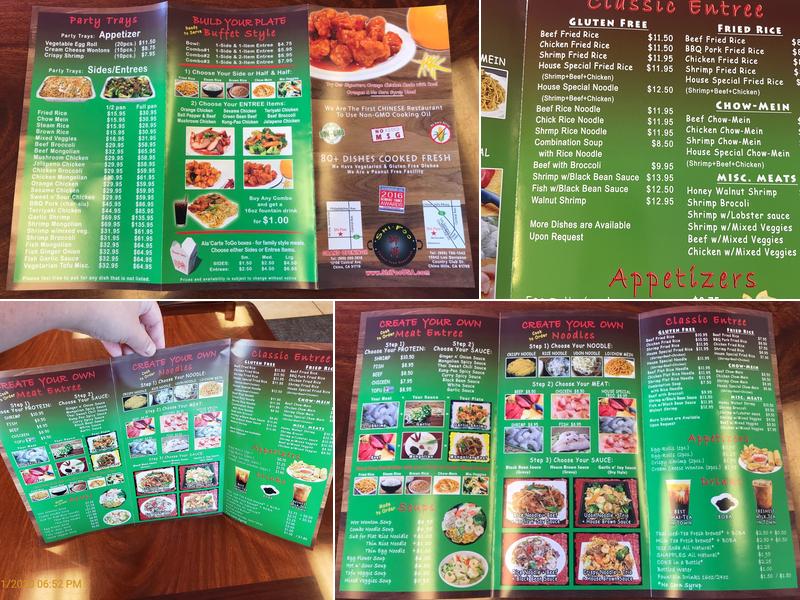 Shi Foo Menu