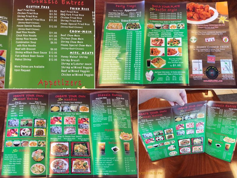 Shi Foo Menu