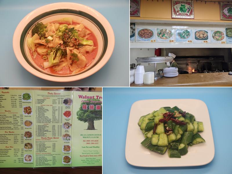 Walnut Tree Restaurant Menu