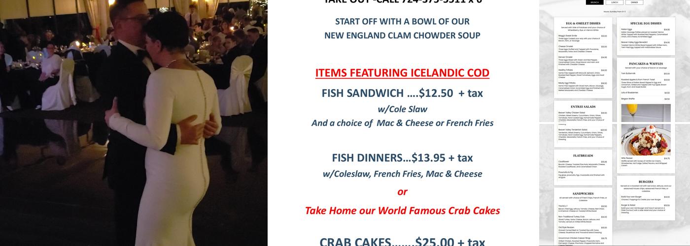 Magg's Restaurant Menu