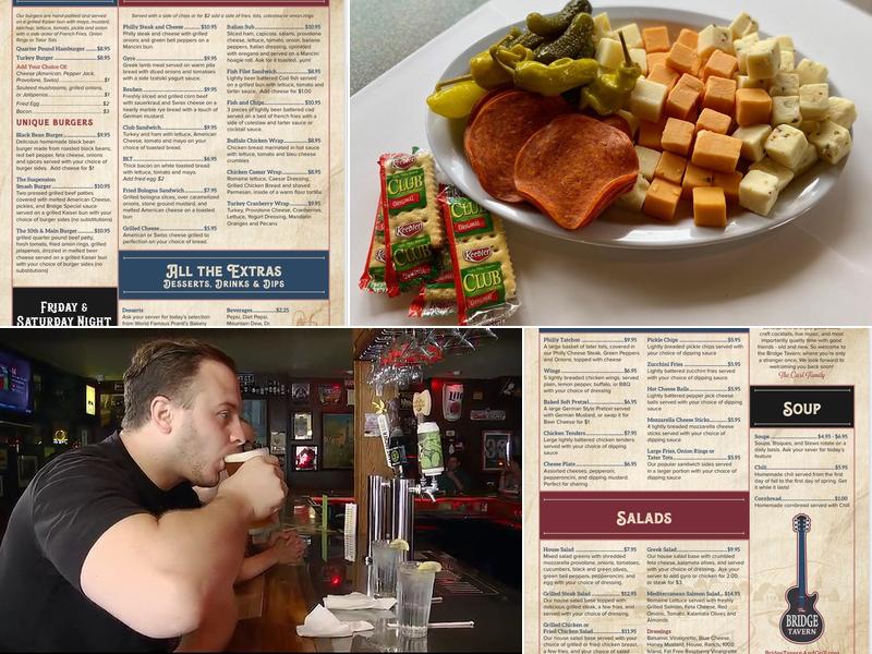 Bridge Tavern & Grill Menu