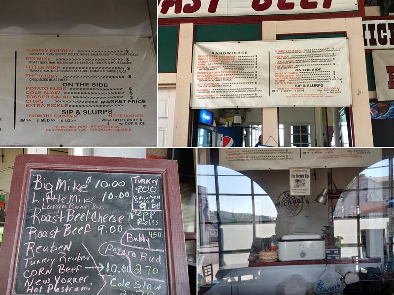 Michael's Beef House II Menu