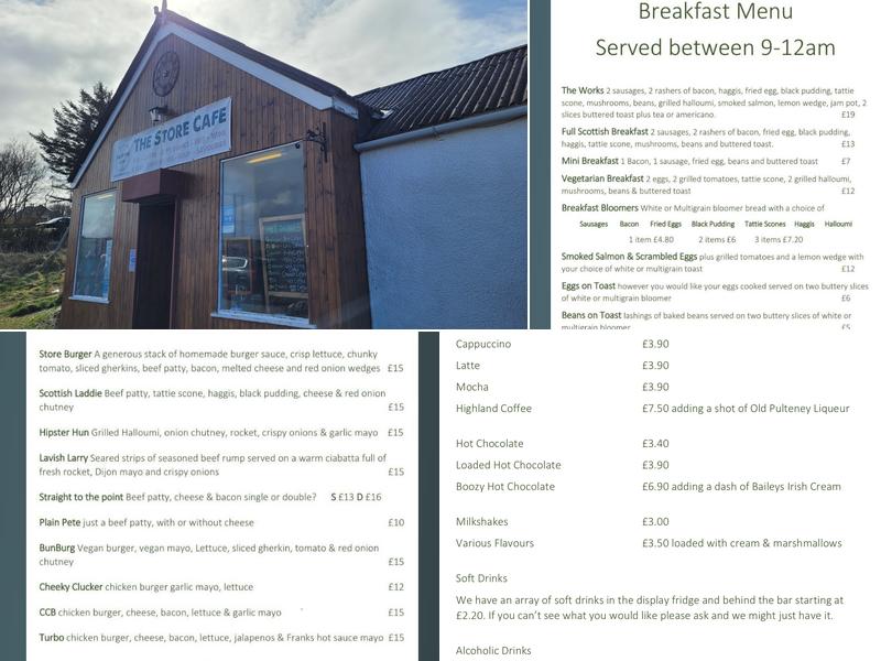 The Store Bistro & Bar Menu