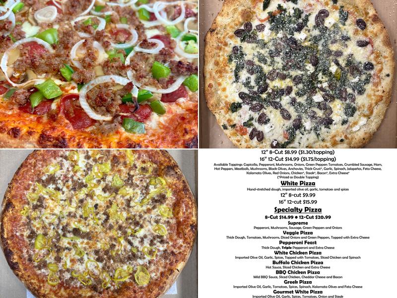 The Pizza Company Menu