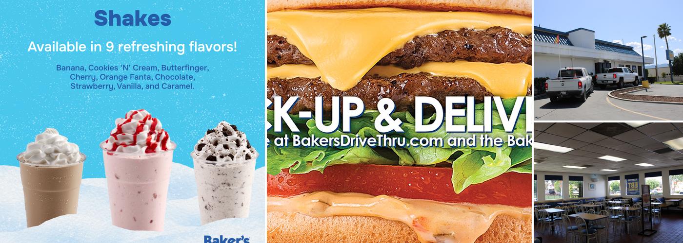 Baker's Drive-Thru Menu