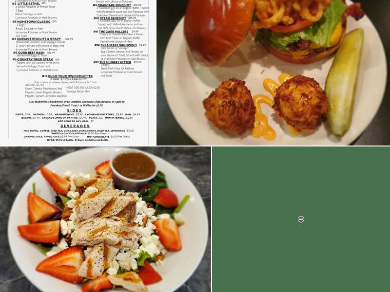 The Fresh Fork Cafe Menu