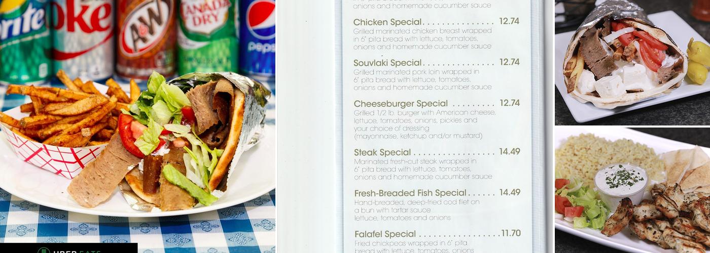 The Original Gyro Menu