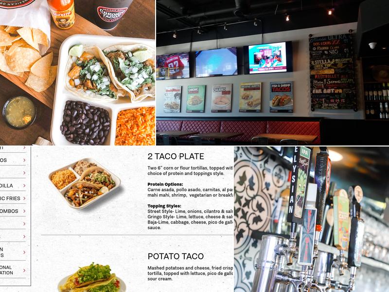 Chronic Tacos Sports Bar & Mexican Grill Menu