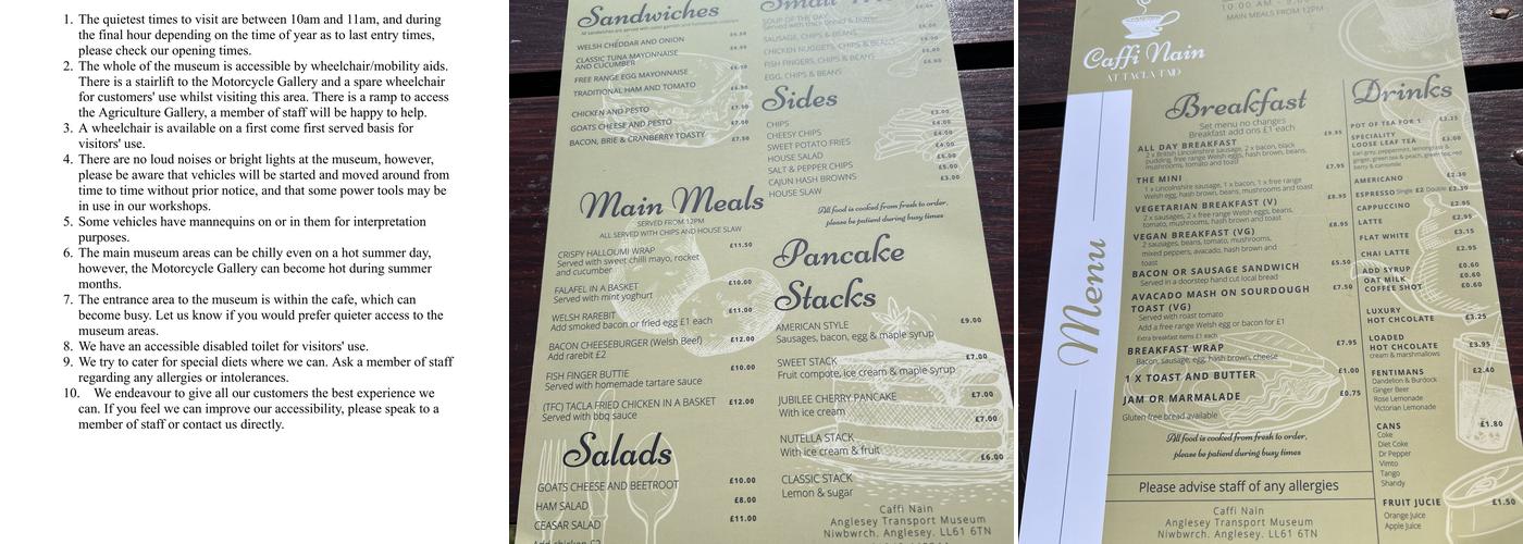 Café Nain Menu