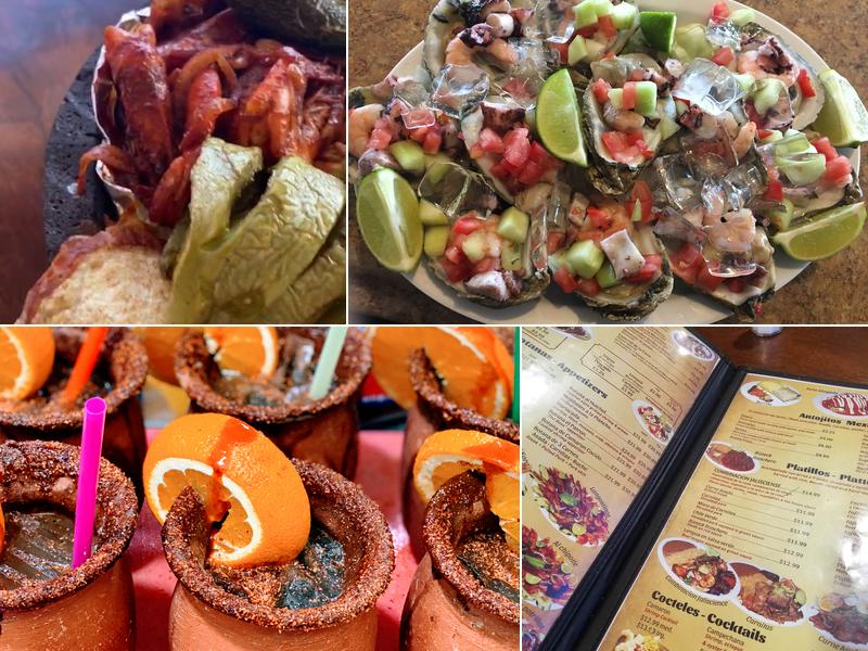 Los dos potrillos restaurant Menu