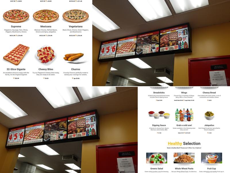 Pizza Loca Menu