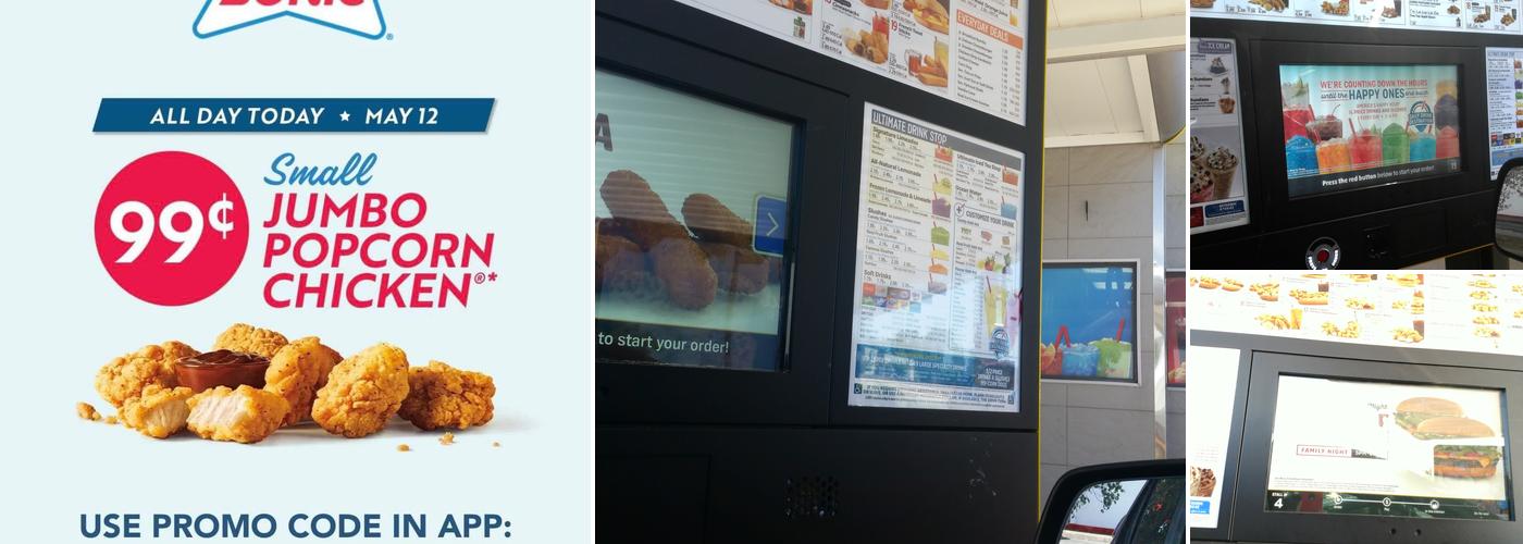 Sonic Drive-In Menu