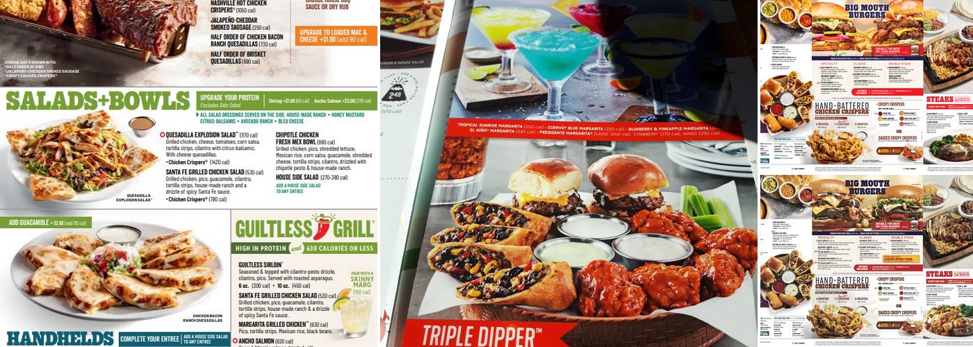 Chili's Grill & Bar Menu