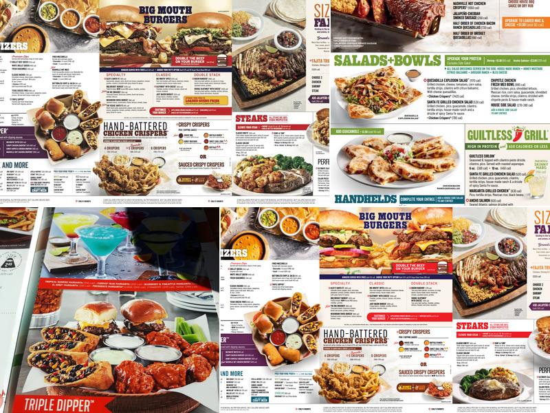Chili's Grill & Bar Menu