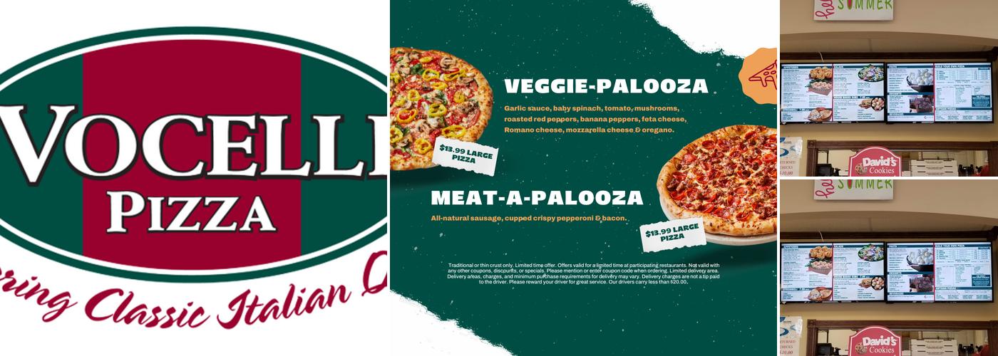 Vocelli Pizza Menu