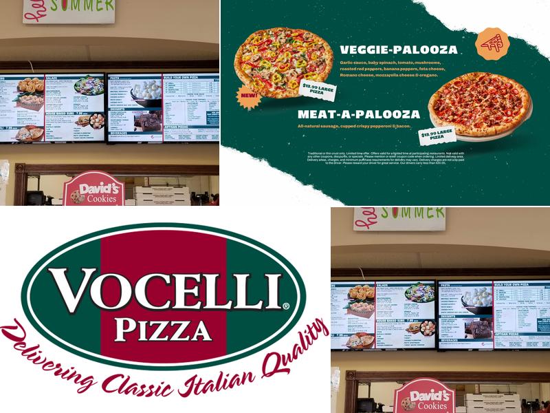 Vocelli Pizza Menu