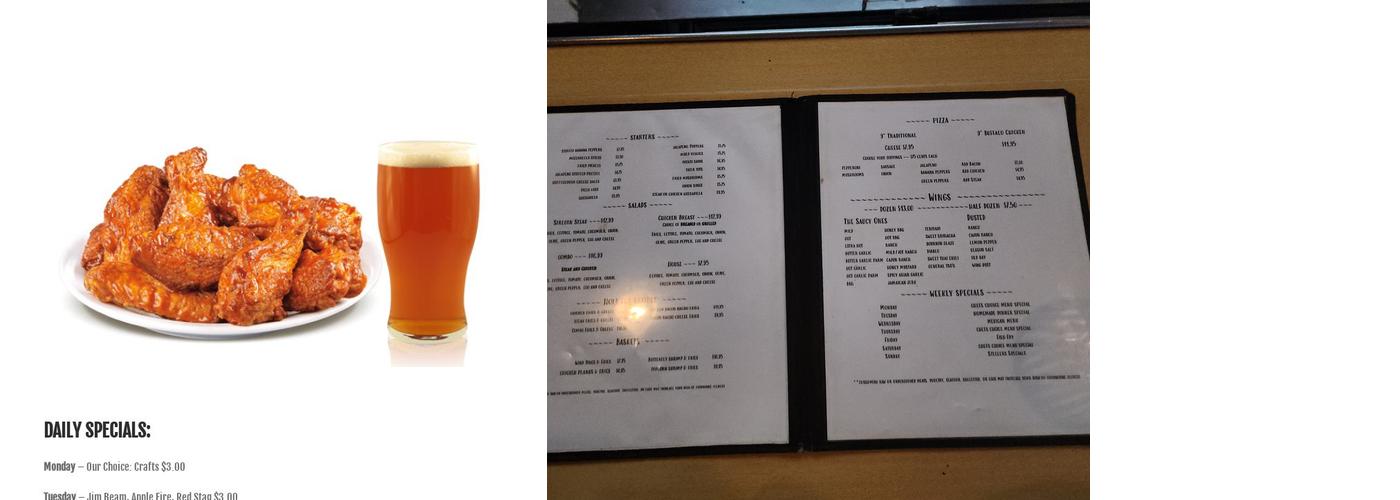 Corner Grill Menu
