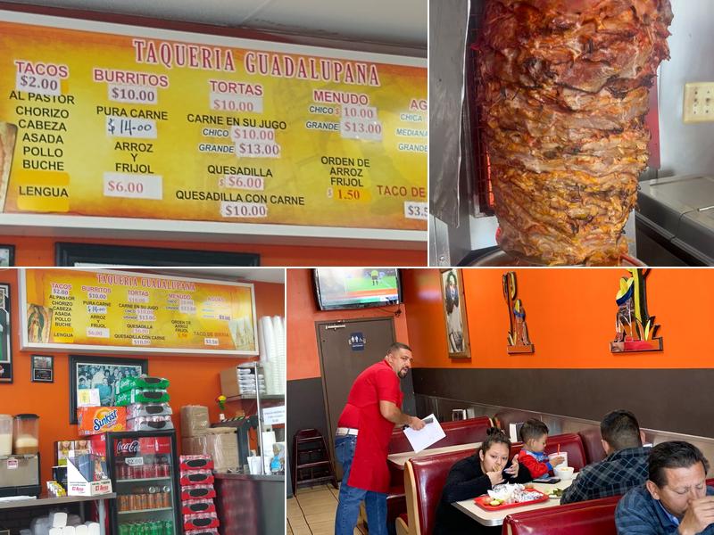 Taqueria Guadalupana Menu