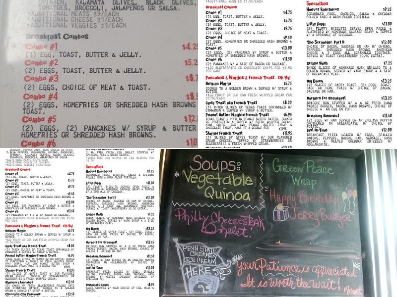 Breaking Bread Co. Menu