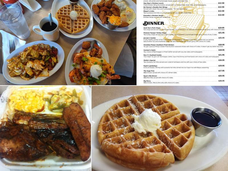 Day Day's BBQ & Waffle House Menu